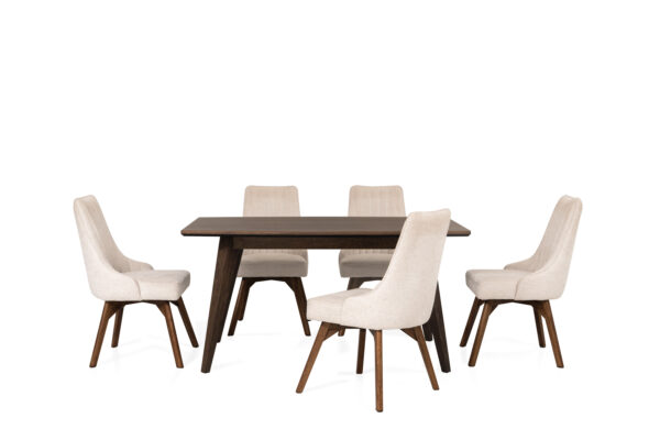 Mesa Comedor Genoa + 6 Sillas Florencia