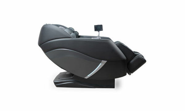 Vista lateral de la Poltrona Sencetech Masajeadora IMP de la marca Aristas. Presenta un diseño ergonómico y moderno que cuenta con un respaldo reclinable y reposapiés.
