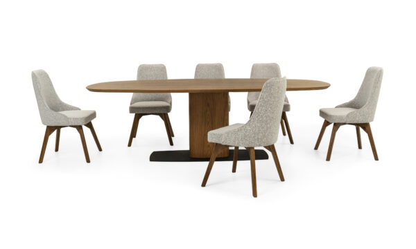 Mesa De Comedor Niza + 8 Sillas Vela