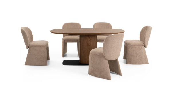 Mesa Comedor Niza  + 6 Sillas Loai