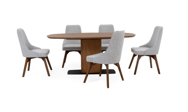 Mesa Comedor Niza + 6 Sillas  Vela