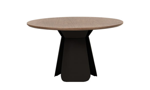 Mesa Comedor Bilbao Madera Redonda 6 Puestos