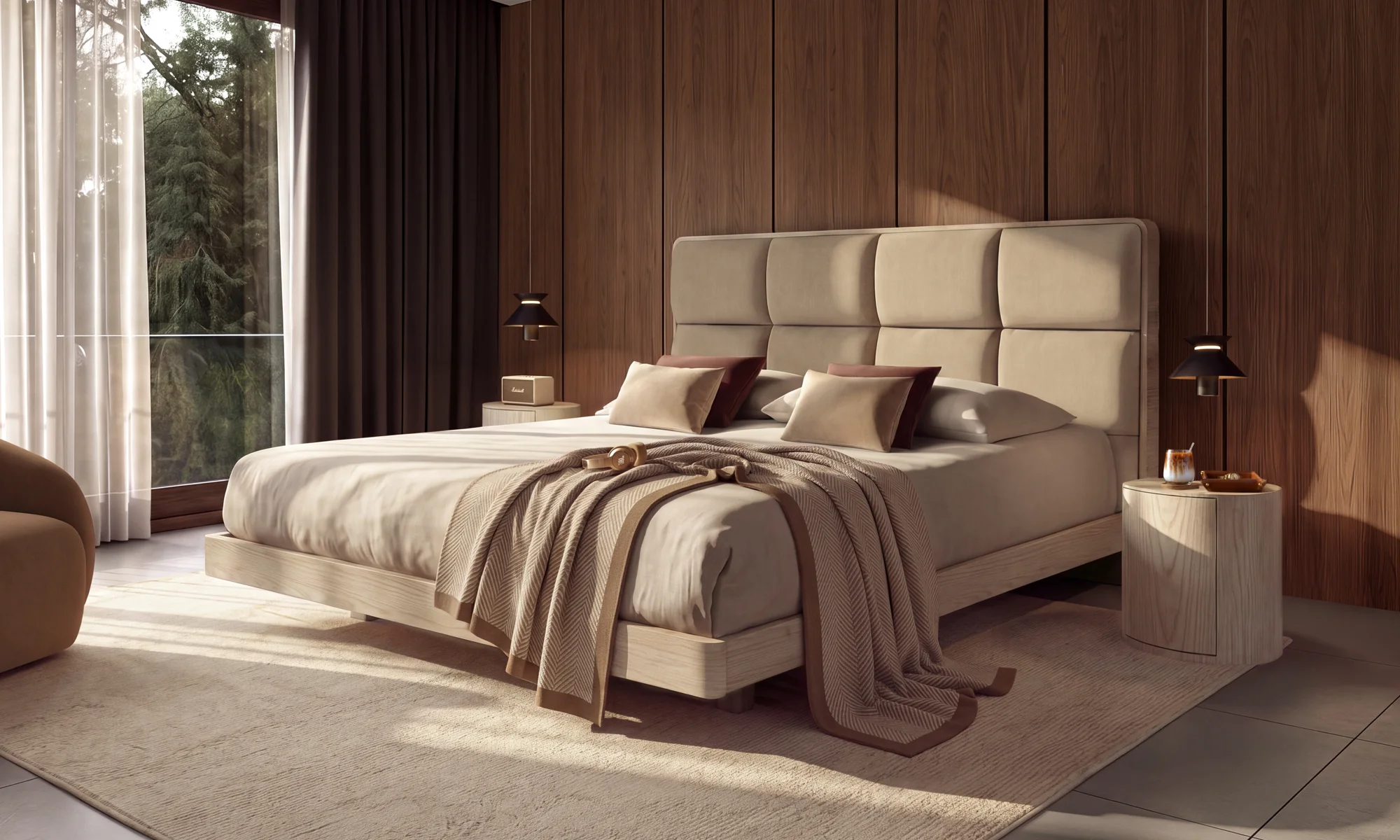 Cama New Vitaro Artemisa Curvo - 01