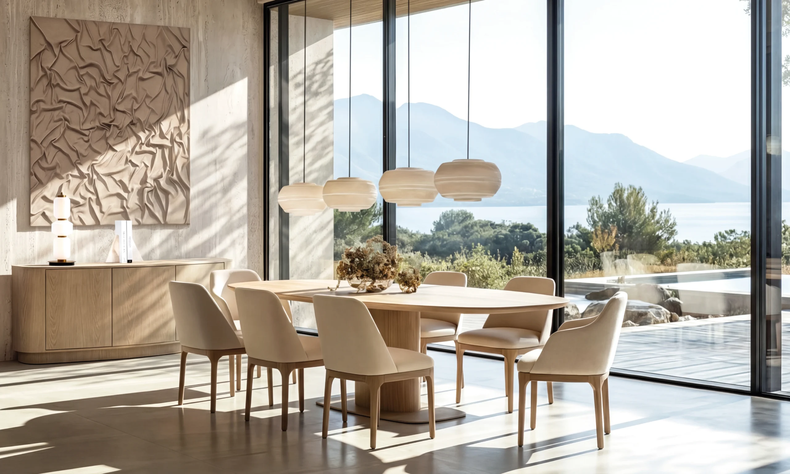 Mesa De Comedor Niza Sinterizada + 8 Sillas Lisboa-01