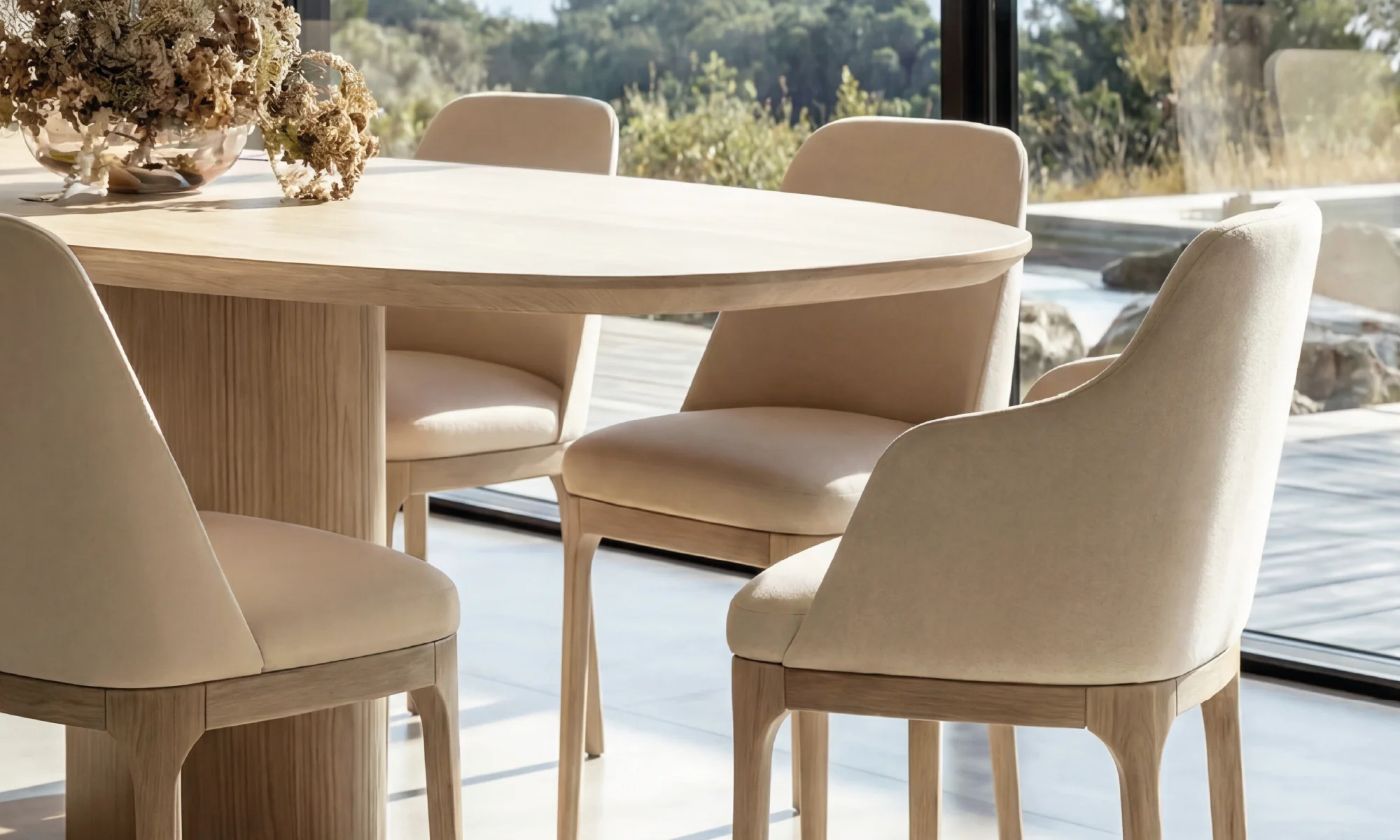 Mesa Comedor Niza 8 Puestos en ambiente