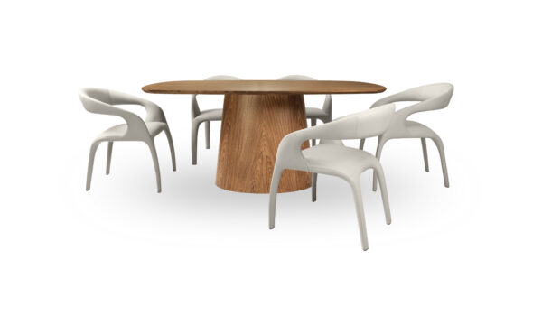 Mesa De Comedor Tonic + 6 Sillas Mara