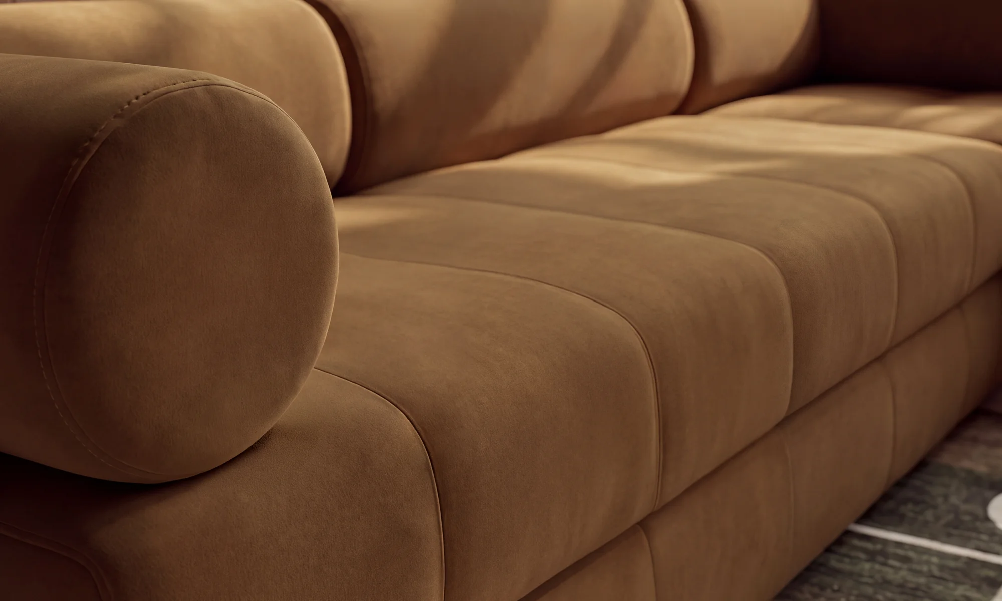 Sala En L Sofa Cama Estambul en ambiente