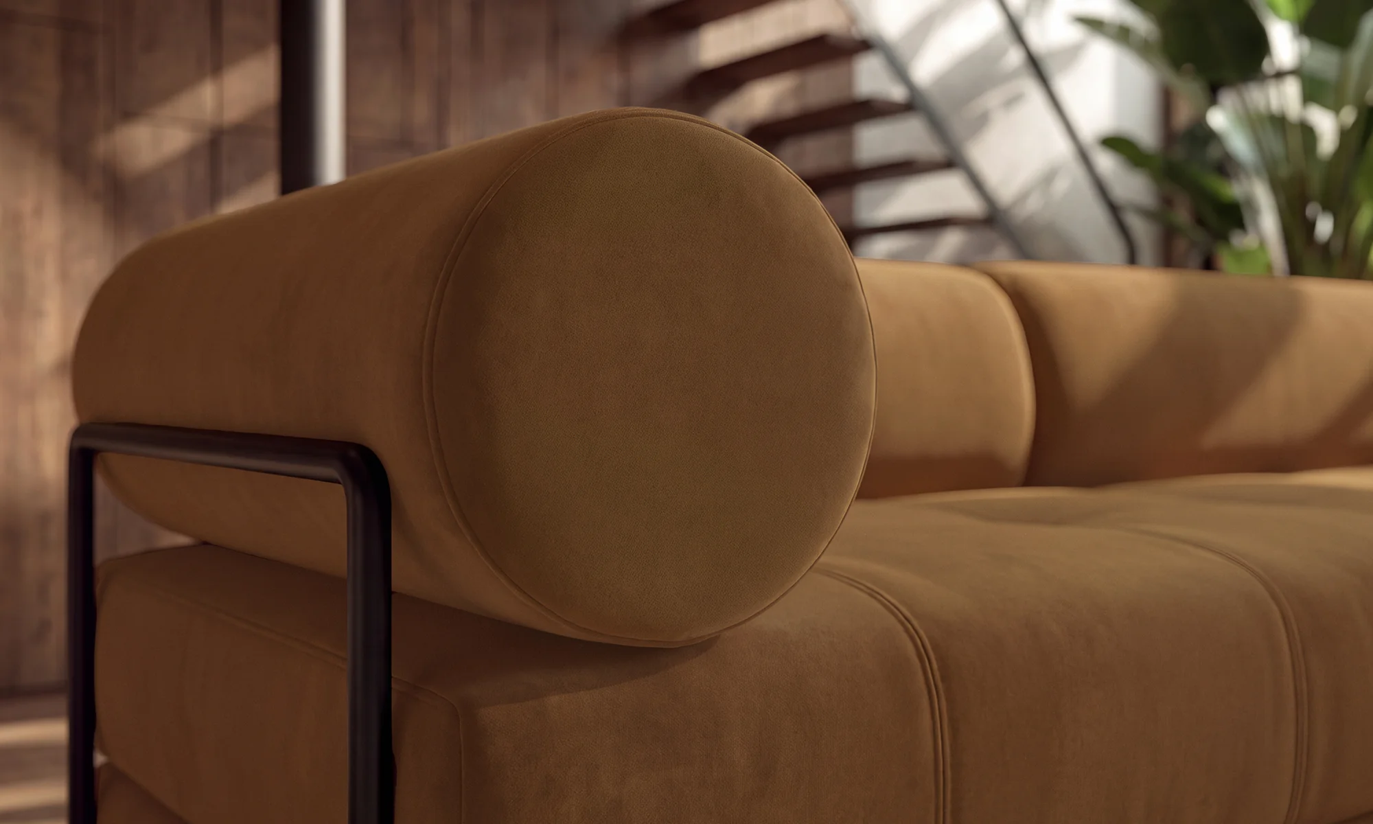Sala En L Sofa Cama Estambul en ambiente