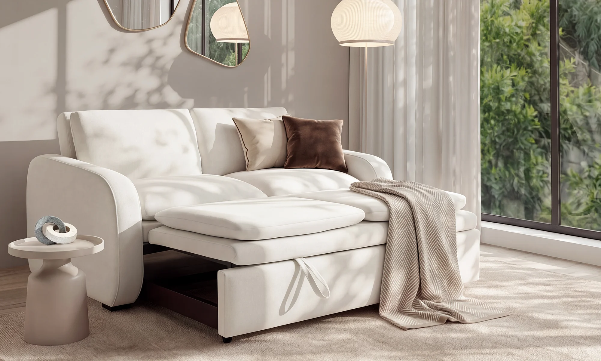 Sofá Cama Gabanna en ambiente