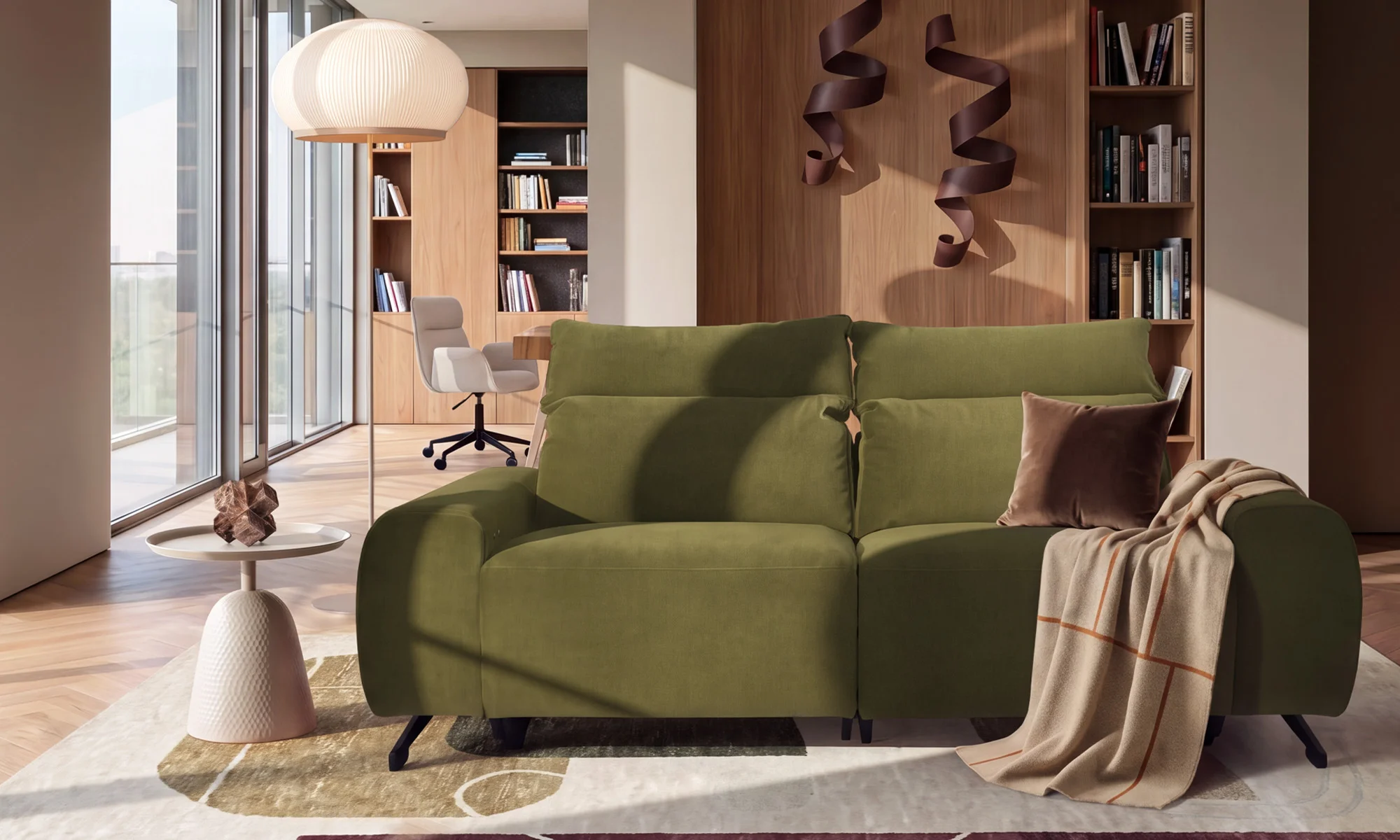 Sofá Reclinable Viena en ambiente