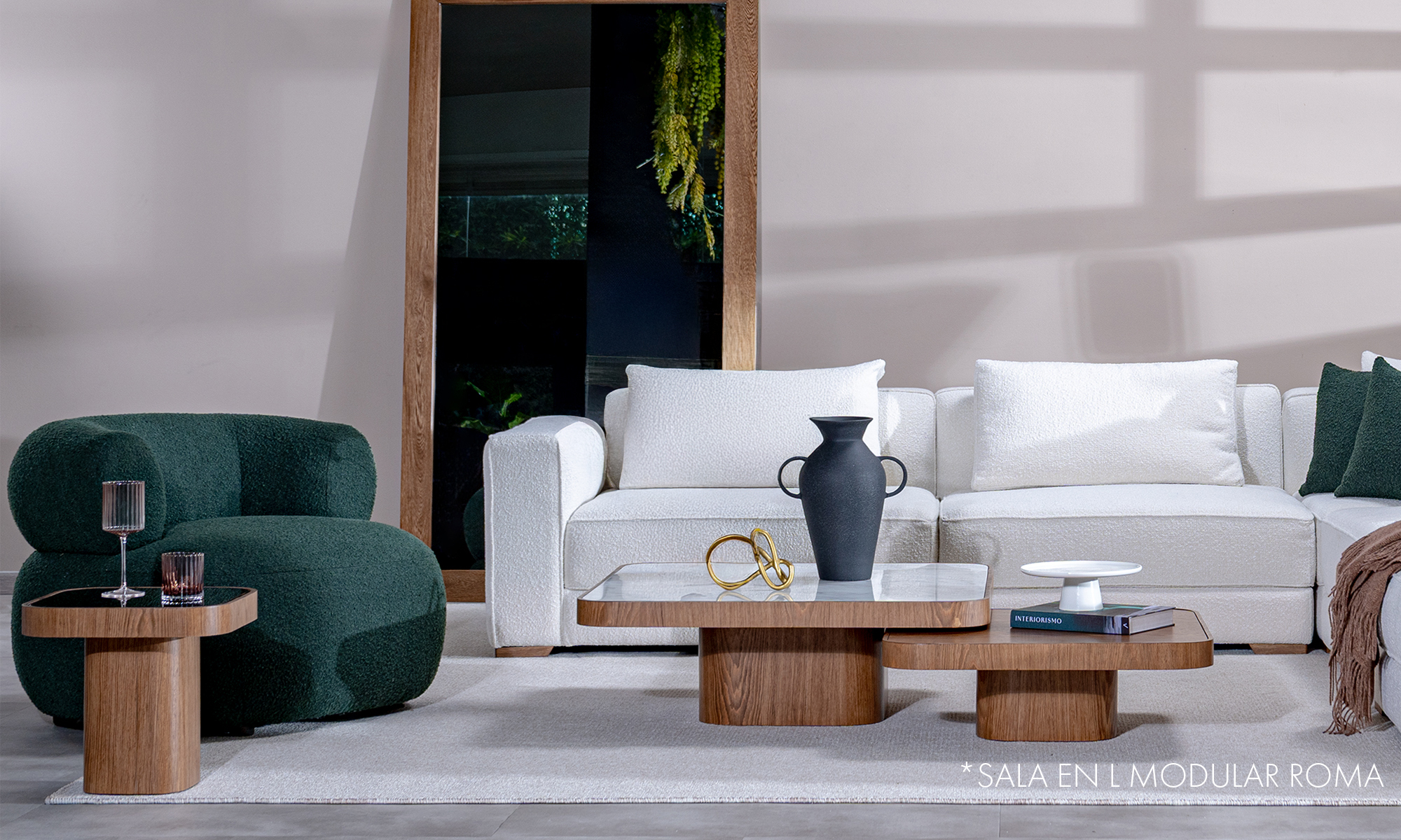 Sofá Modular Roma en ambiente