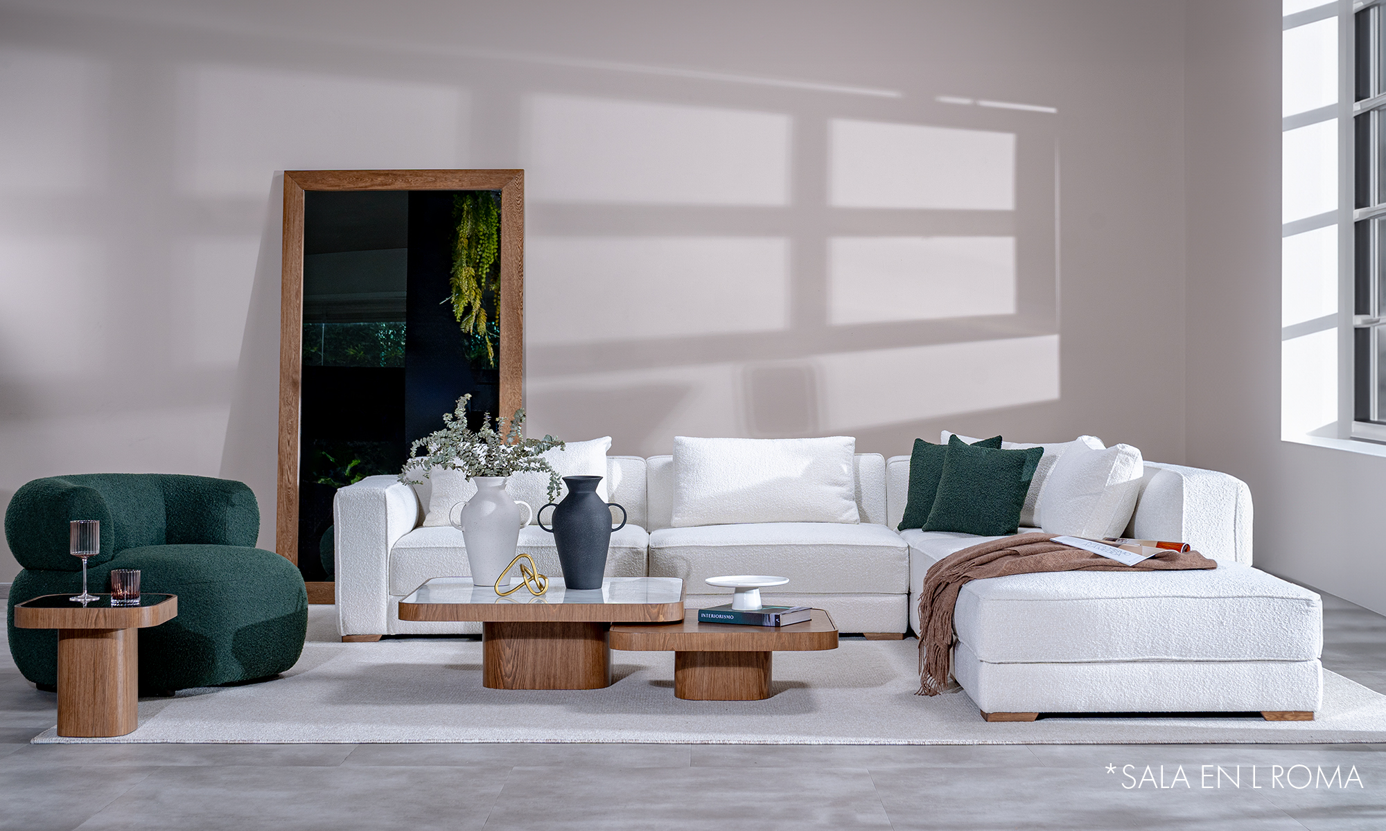 Sofá Modular Roma en ambiente