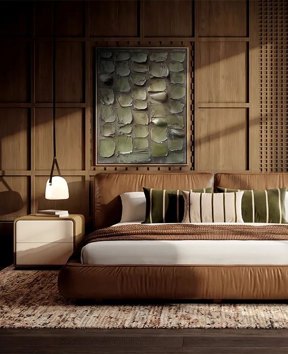 Dormitorio de la colección Bold de Aristas