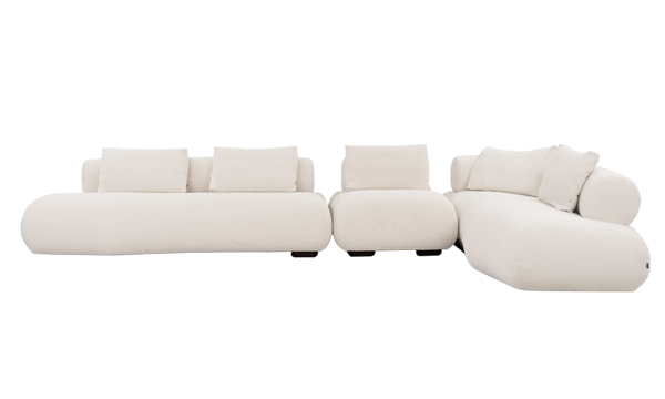 Sala en L modular Amarai de Aristas