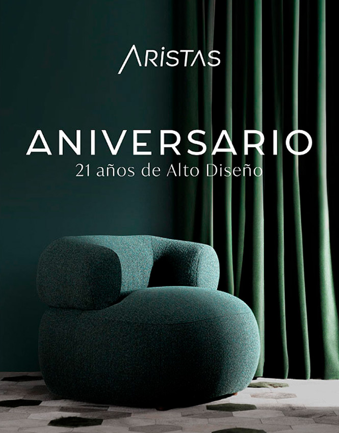 Portada del catálogo Aniversario 2024 de Aristas