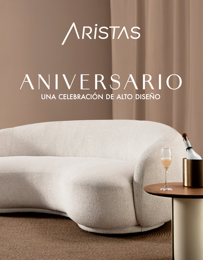 Portada del catálogo Aniversario de Aristas