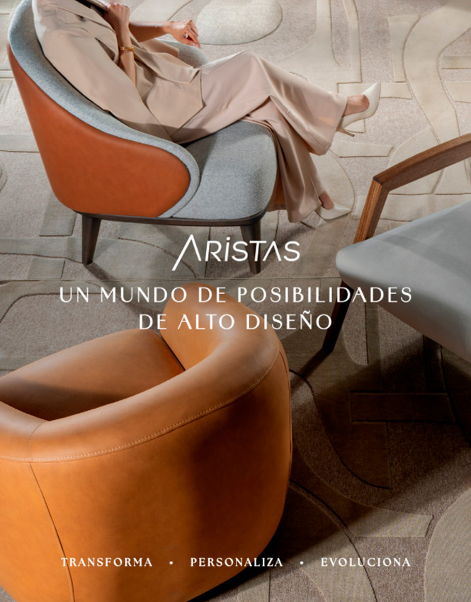 Portada del catálogo Un mundo de posibilidades de Aristas