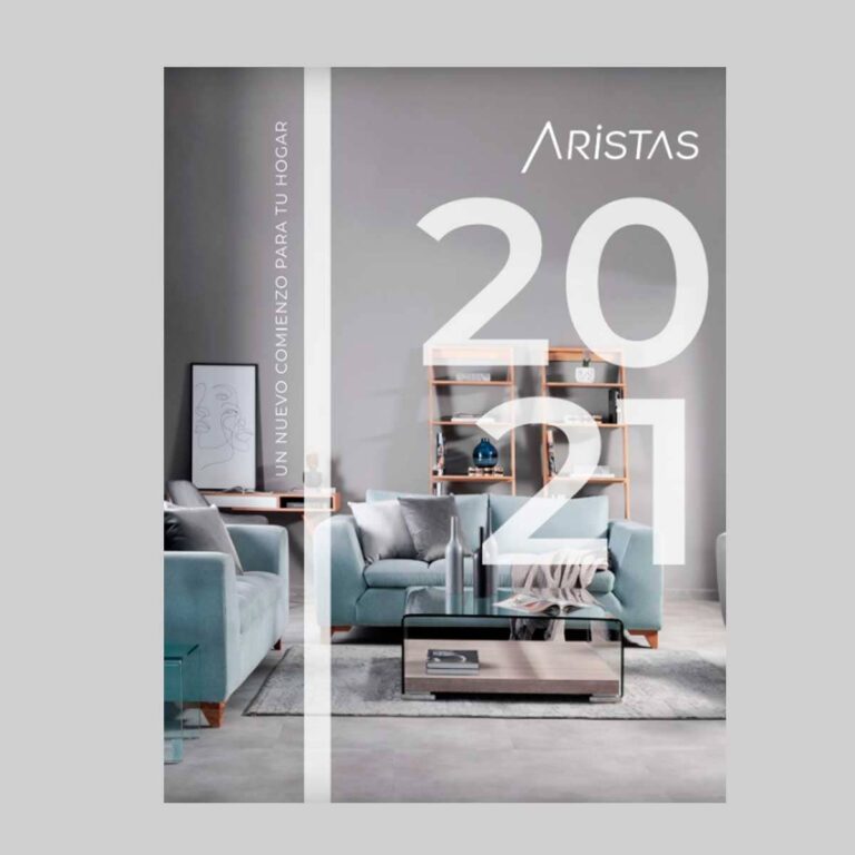Portada del catálogo 2021 de Aristas