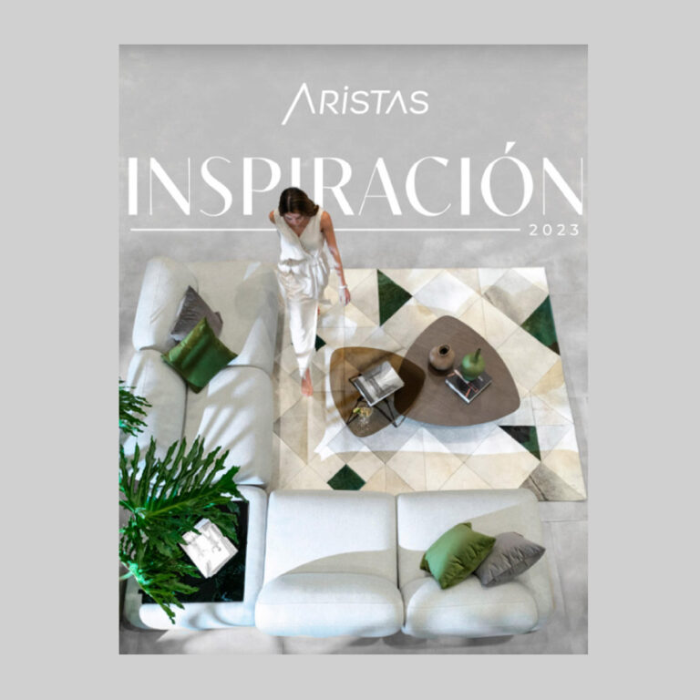 Portada del catálogo Inspiración 2023 de Aristas