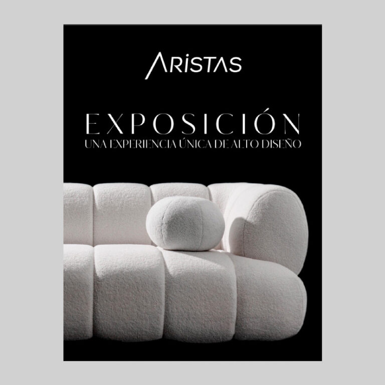 Portada del catálogo Exposición 2023 de Aristas