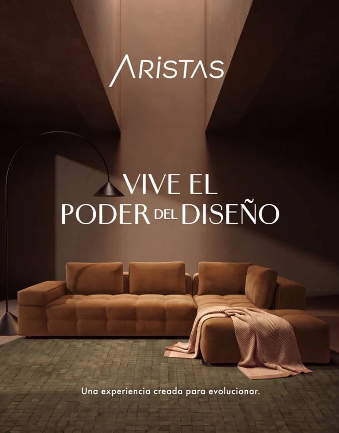 Portada del catálogo El Poder del Diseño de Aristas
