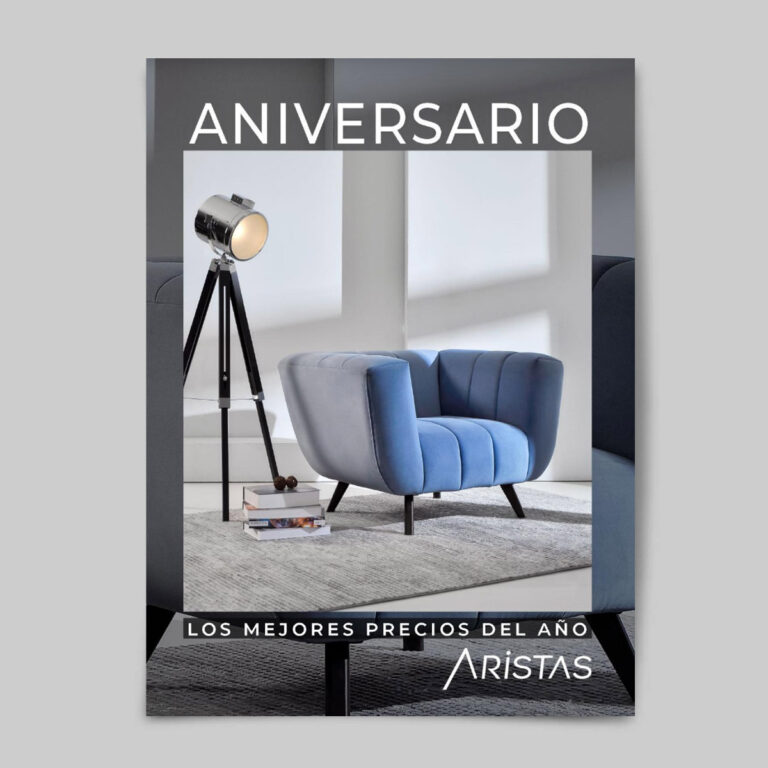 Portada del catálogo Aniversario de Aristas