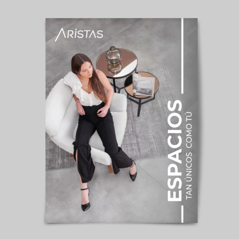 Portada del catálogo Únicos de Aristas