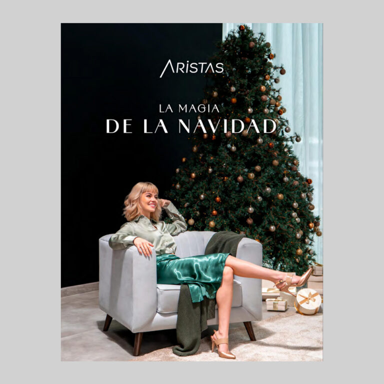 Portada del catálogo Navidad de Aristas
