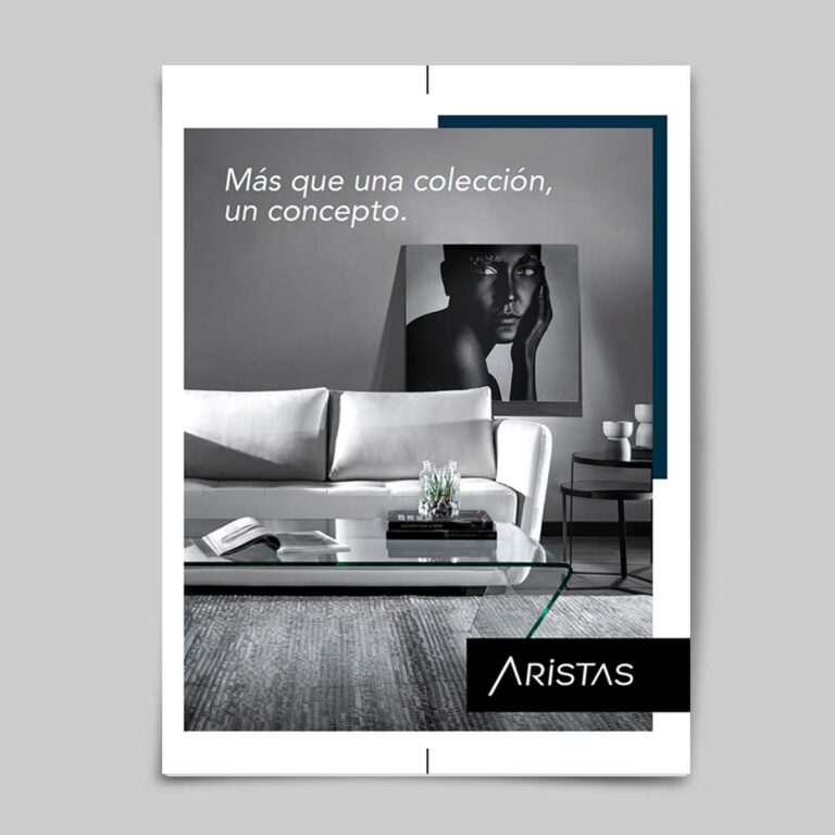 Portada del catálogo Octubre de Aristas