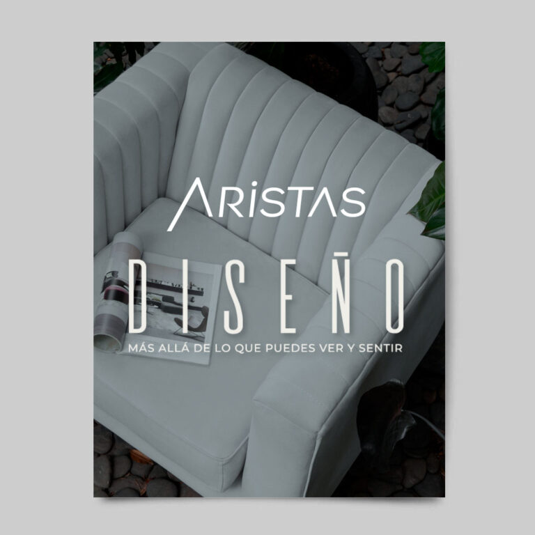 Portada del catálogo Diseño de Aristas