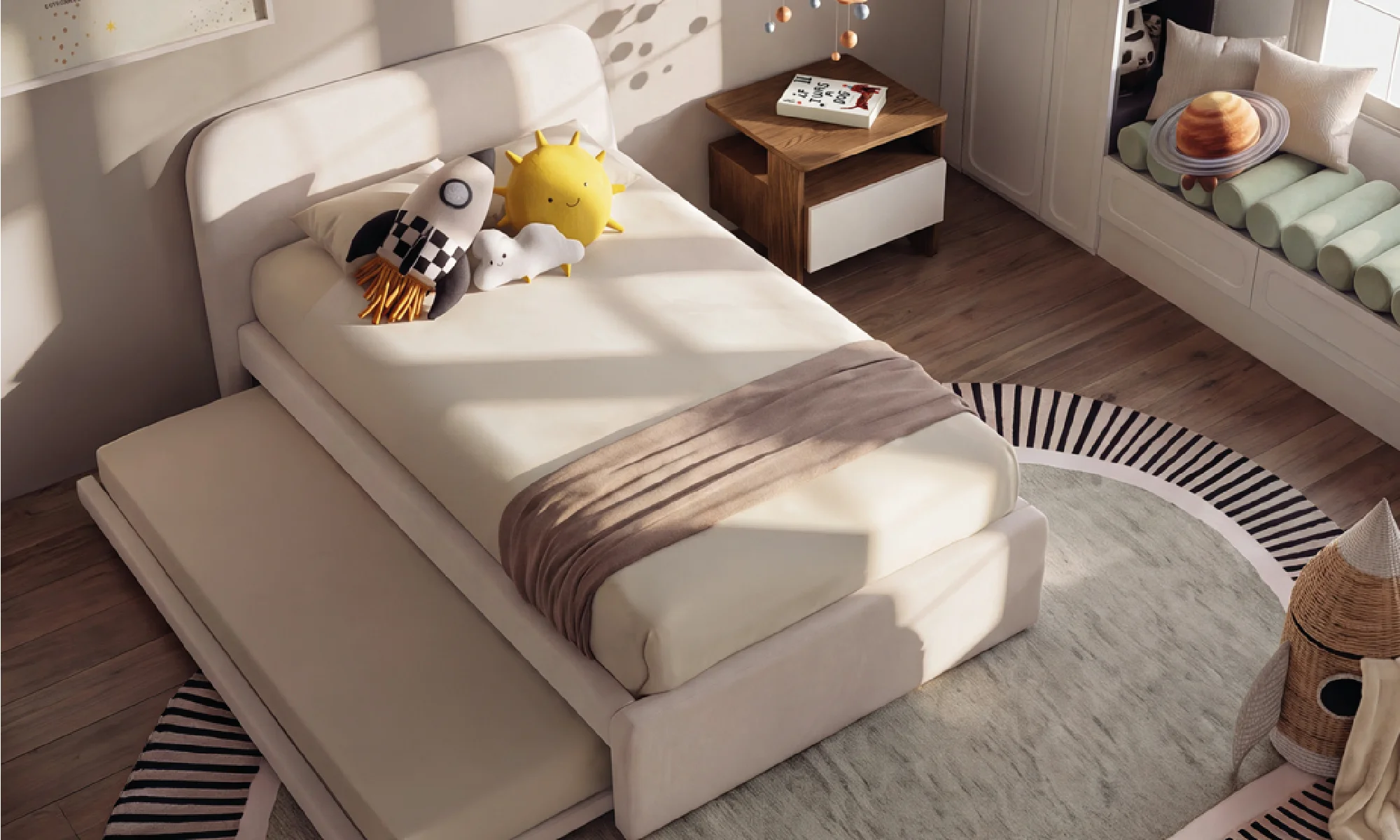 Cama Bilbao + Nido Bilbao en ambiente
