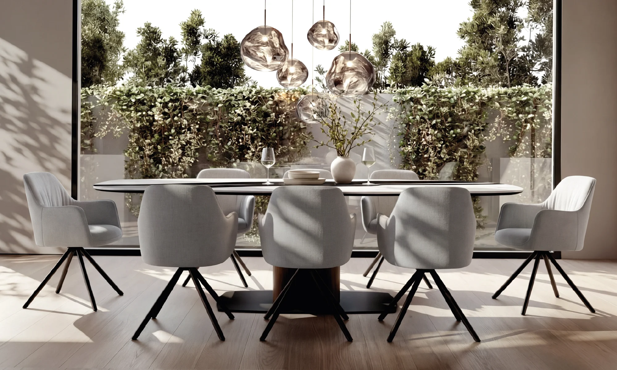 Silla Comedor Sendai Imp en ambiente