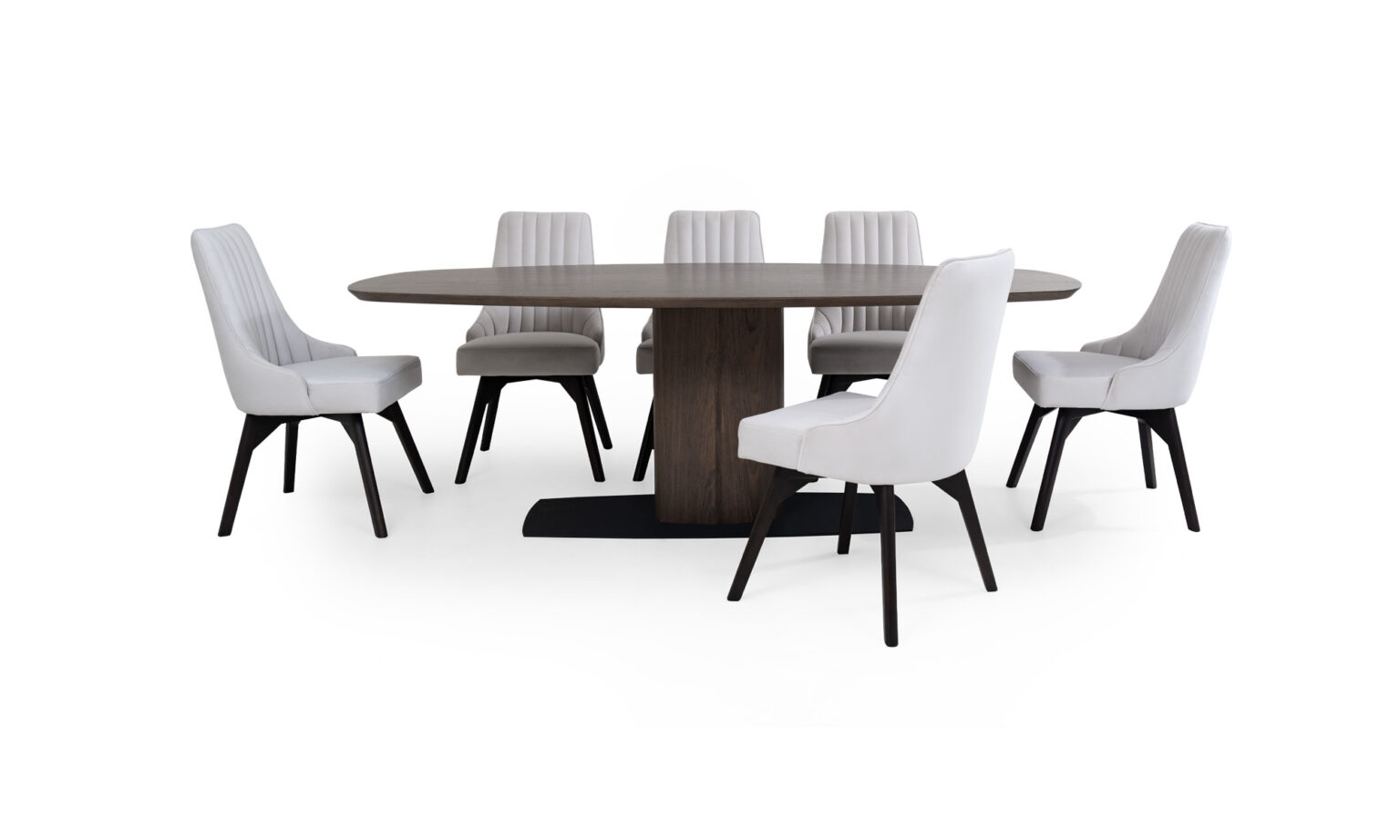 Mesa Comedor Niza + 6 Sillas Florencia P/Mad
