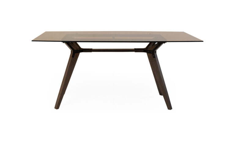 Mesa Comedor Atalanta Vidrio 6 Puestos