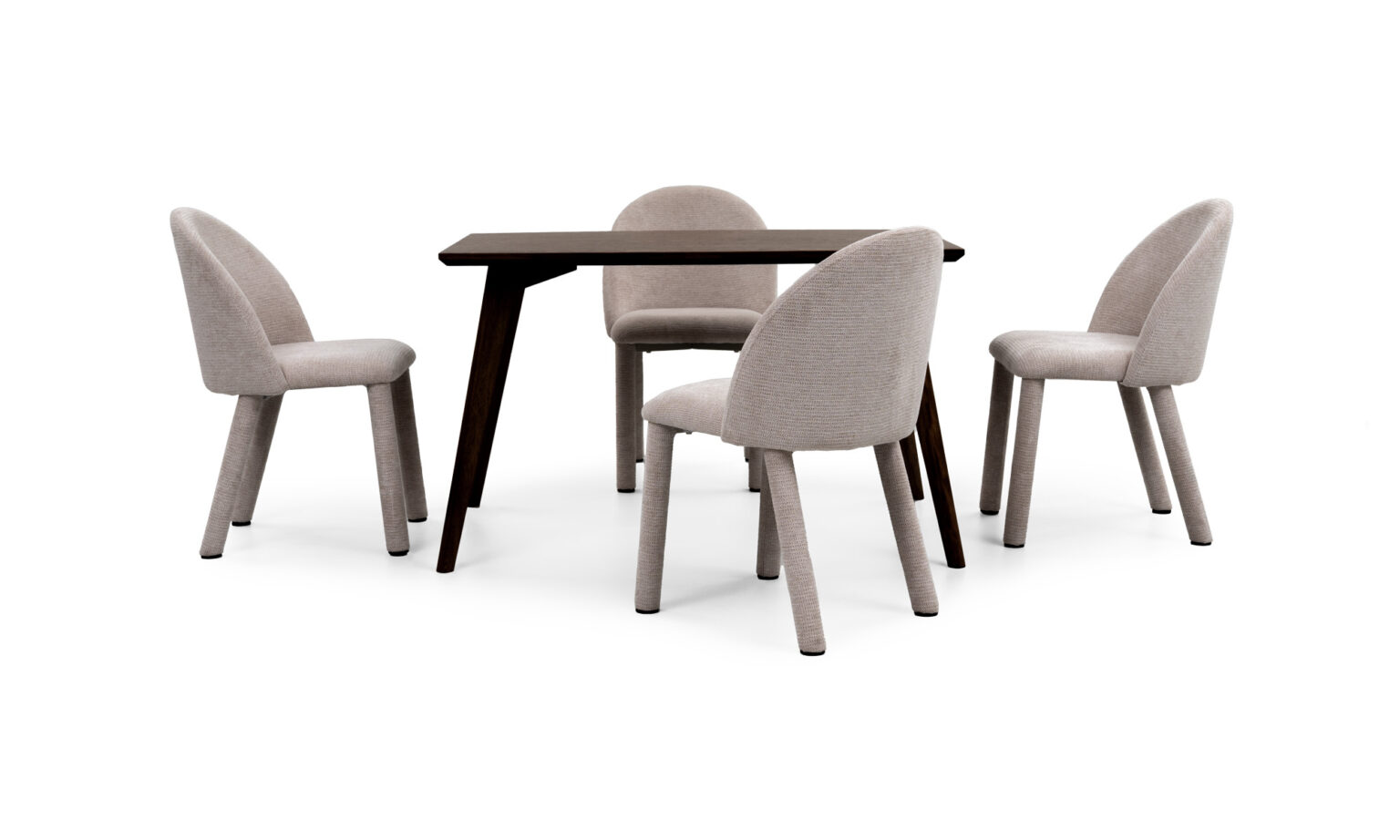 Mesa Comedor Marsella + 4 Sillas Lotto