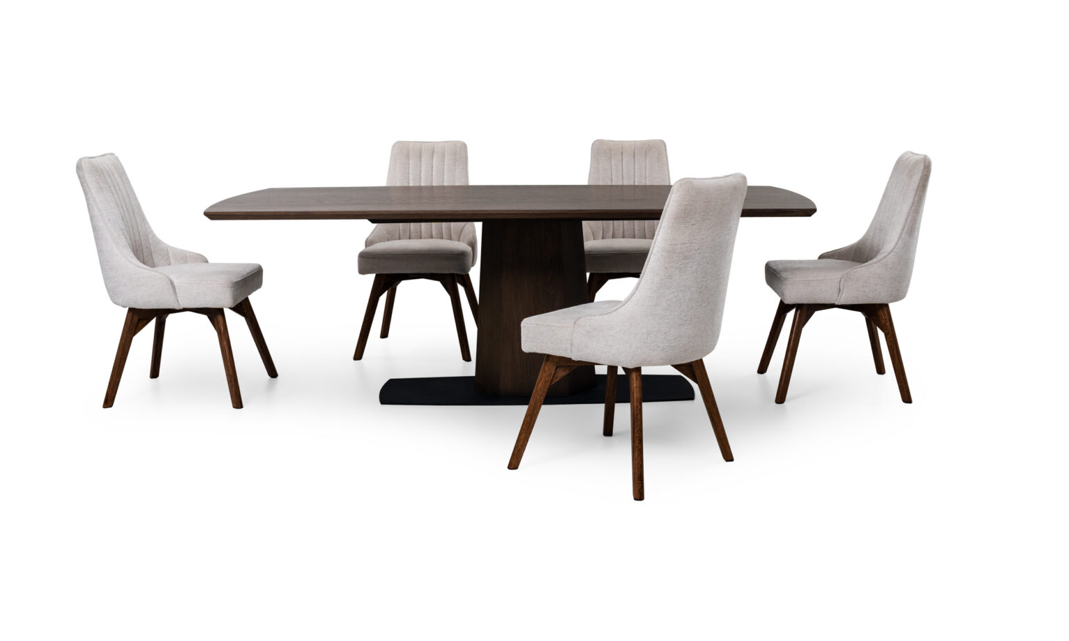Mesa Comedor Napoles + 6 Sillas Florencia P/Mad