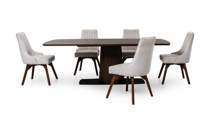 Mesa Comedor Napoles + 6 Sillas Florencia P/Mad