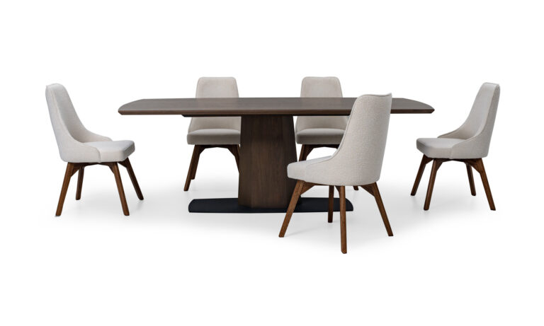 Mesa Comedor Napoles + 6 Sillas Vela P/Mad
