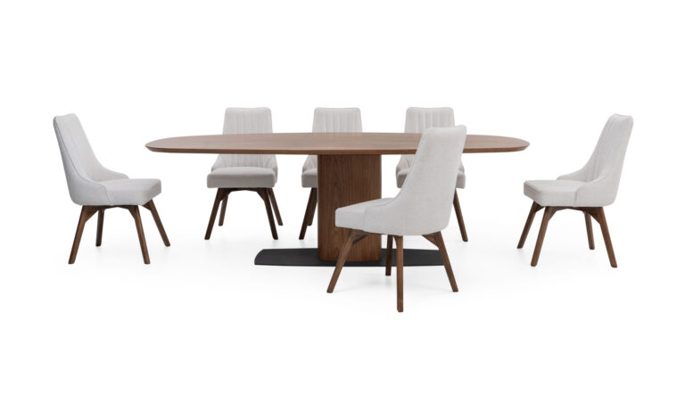 Mesa Comedor Niza + 8 Sillas Florencia