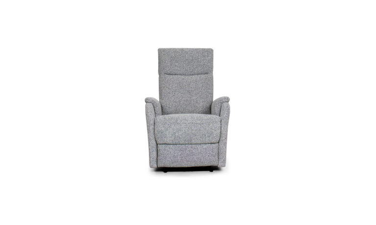 Poltrona Reclinable Eléctrica Yb737 Tela Gris Claro Imp